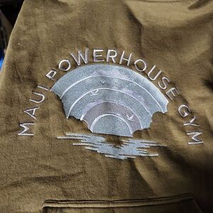 Maui Powerhouse Gym Hoodie Sweatshirt L